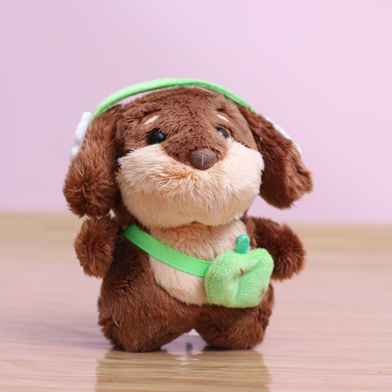 Animal Plush Keychain With Pp Cotton Filling For Students And Kids