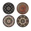 Bohemian Luxury Insulated Coaster Set With Rubber Material For Home Dining Decor