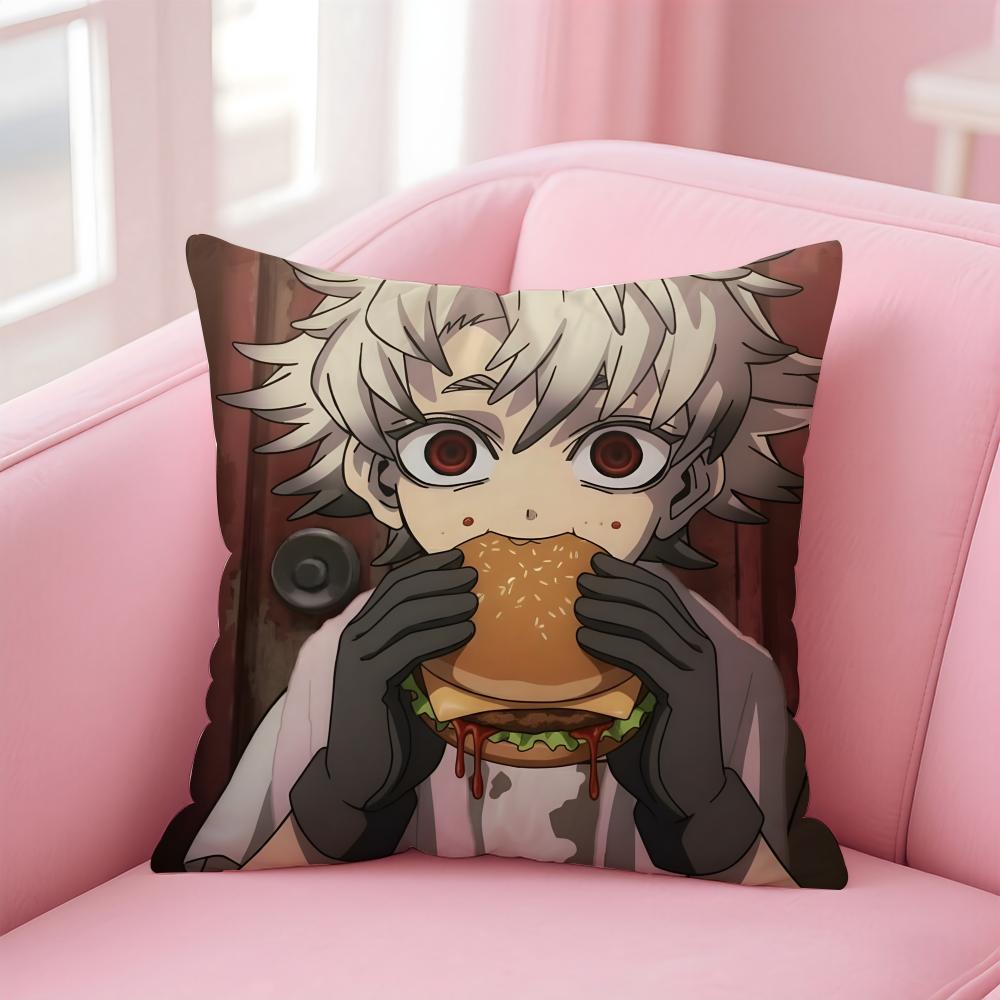 Classic Gritty Japanese Manga GGachiakuta Cushion Cover Pillow Case Soft Skin Friendly Fabric Concealed Zipper