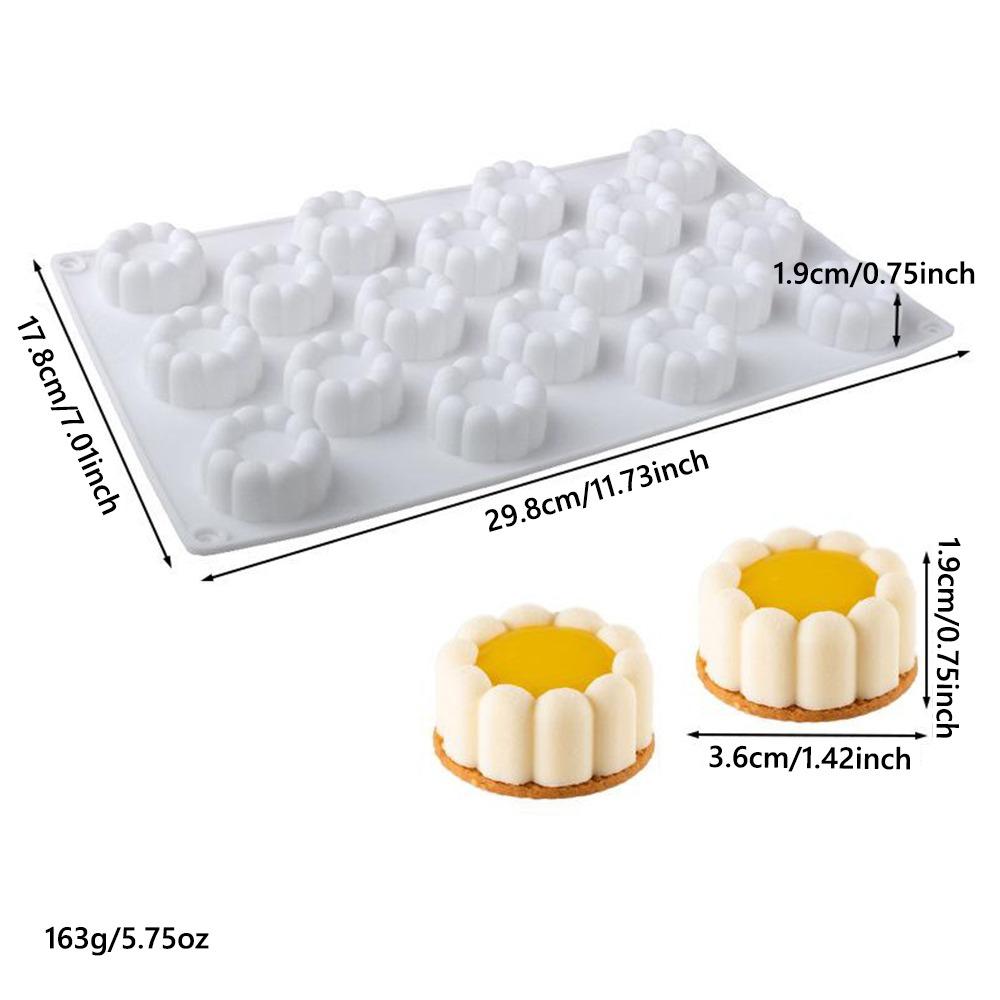 Chocolate Jelly Soap Mousse Cake Mould 6/15/18 Cavity Kitchen Tools  For DIY Baking