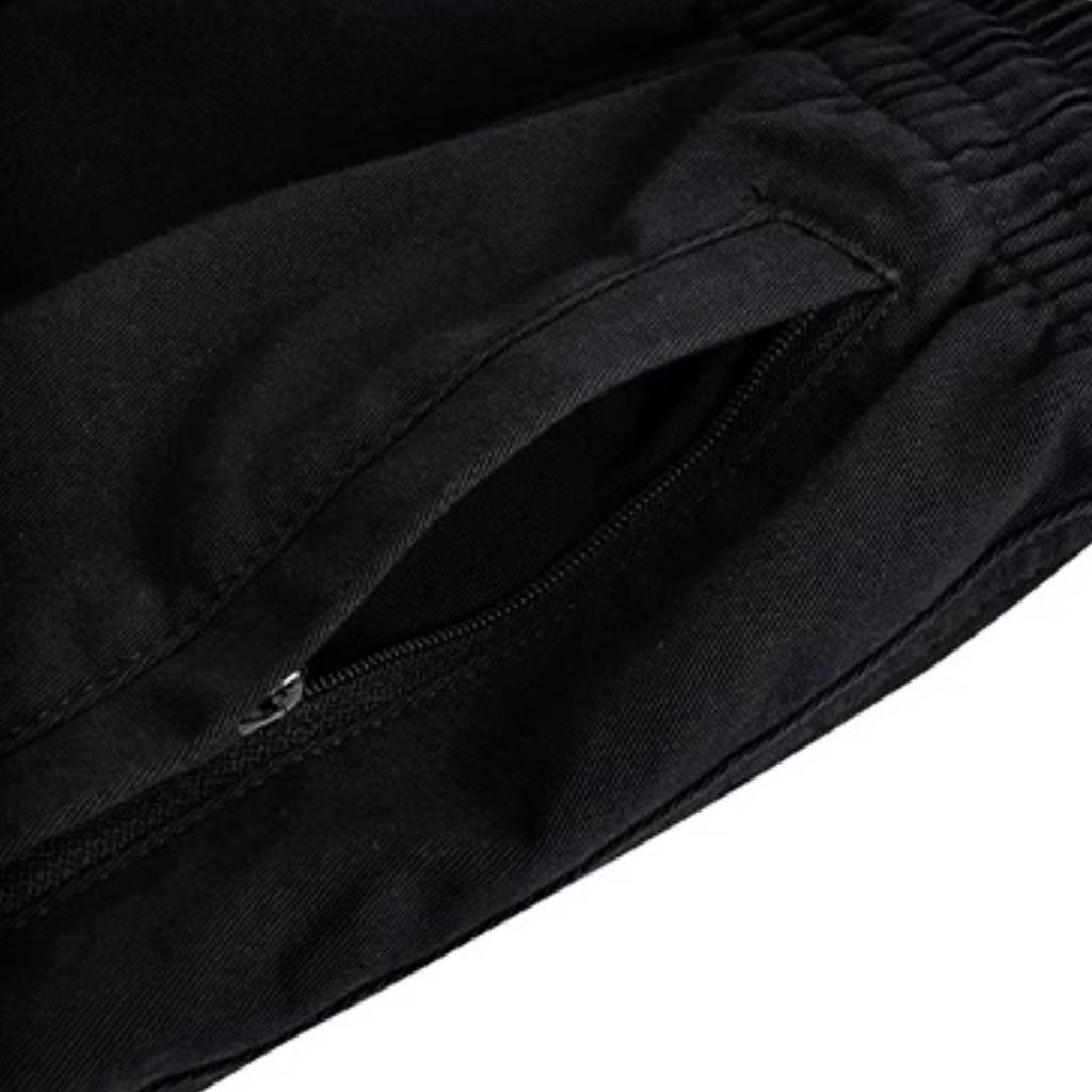 Anta Kyrie Irving Basketbalová Série Ležérní Americký Styl Rovné Nohavice Sportovní Spodní Díl Unisex Černá 172541505-1