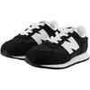 New Balance NB 237 Comfortable And Lightweight Abrasion Resistant Low top Toddler Shoes Black Infant And Toddler IH237DEM