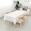 Rectangle PEVA Tablecloth Table Cloth Overlays Wedding Christmas Baby Shower Birthday Events Banquet Decor Home Dining Table