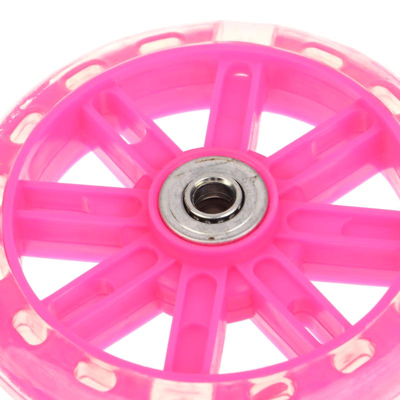 Rotelle di Allenamento per Bicicletta Bambini Ruota Lampeggiante Silenziosa per Bicicletta Kit di Montaggio Stabilizzatore per Bicicletta per Biciclette per Bambini da 12/14/16/18/20 Pollici