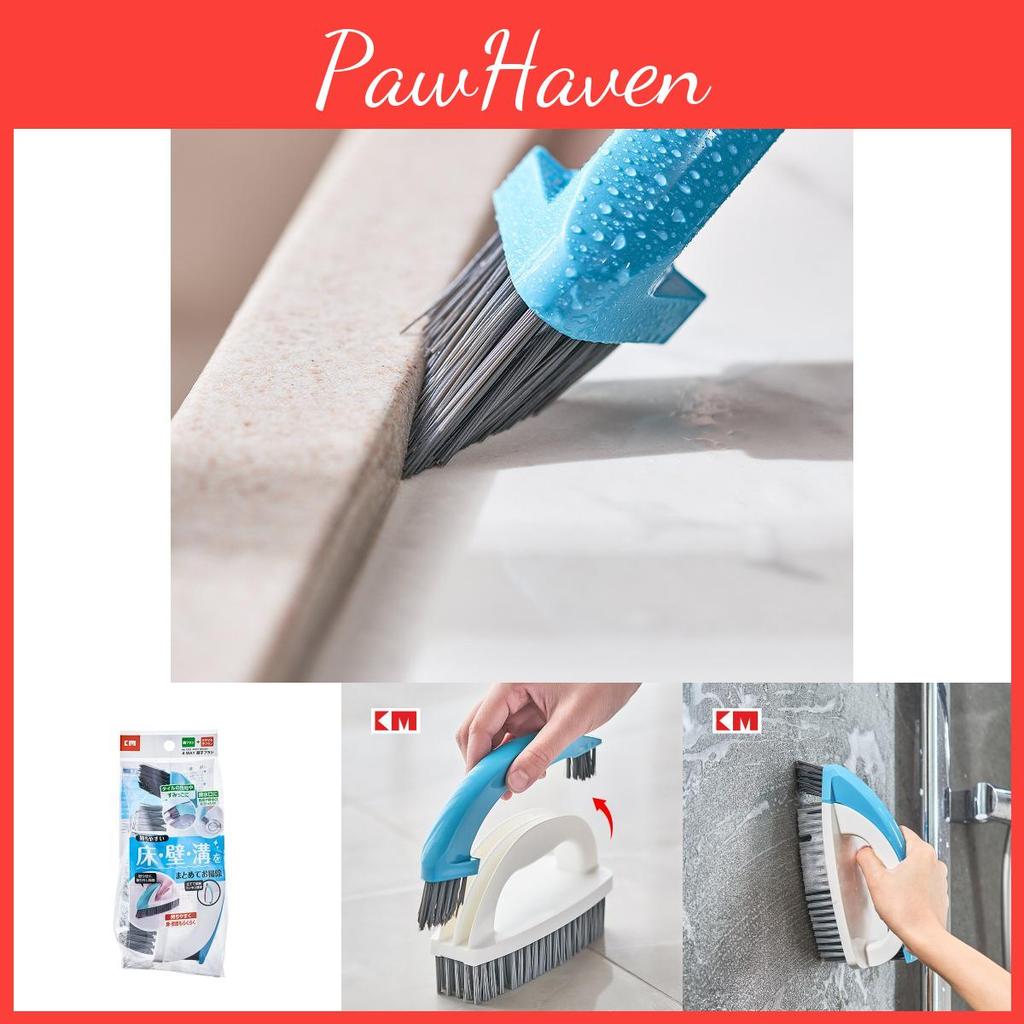 Floor Plastic Brush For Bathroom And Gap Cleaning With Sturdy Bristles
