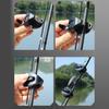 Fishing Pole Clips Storage Rack Support Fishing Rod Clip For Beginner Enthusiast Men Family Outdoor Beach Boat Home Vehicle