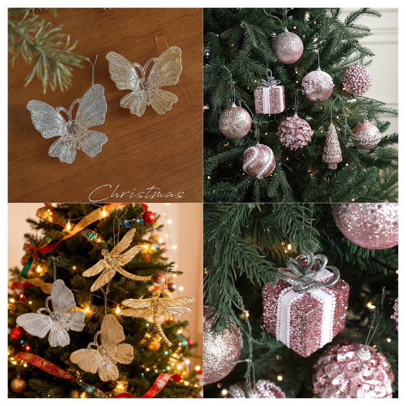 Christmas Decorations Christmas Tree Hanging Ornament Christmas Balls Pendants Latest Year Room Decoraitions Navidad Gifts