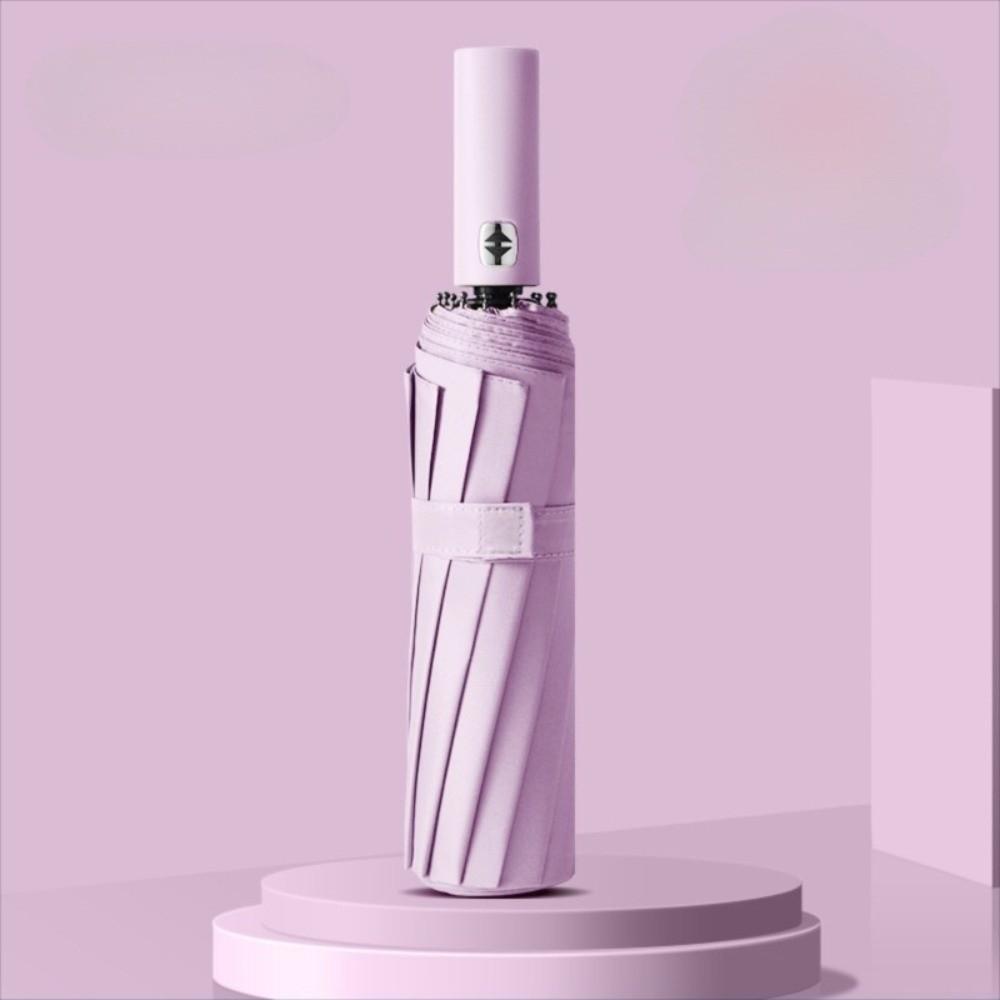 Automatic Reinforced 24-Bone Umbrella Large Anti-UV Sunscreen Umbrella Men and Women