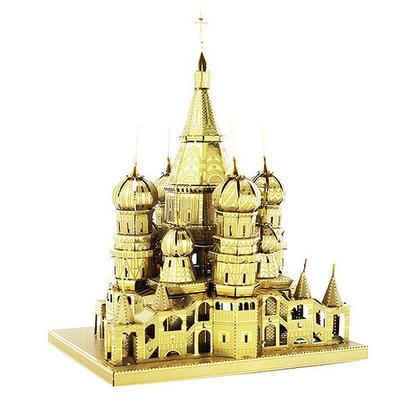Real Honey Night Metalper Architecture Arcade Tower Cathedral Stadium Stadium Stadium Series Korea 3d Puzzle