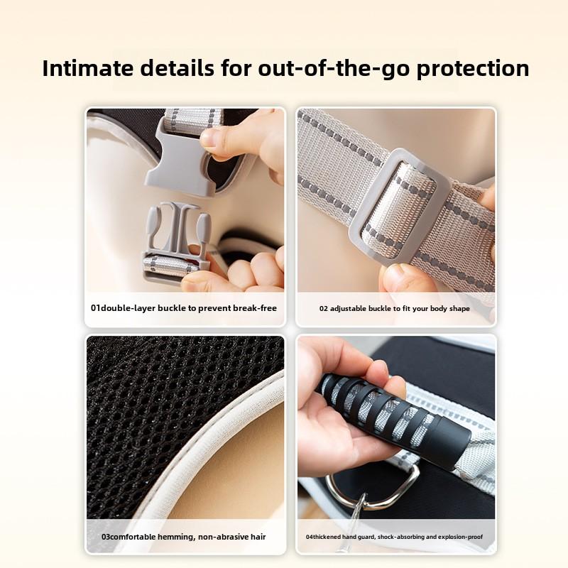 Zwierzęta Psy Średnie i Duże Pasy Piersiowe dla Psa Odporne na Wybuchy Równomierne Velcro Duży Pies Golden Retriever Smycz Wychodzenie na Spacer Lina dla Psa