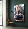 KDA Ahri Legends League Gra Płótnie Malarstwo Plakaty Zdjęcia Na Ścianie W Stylu Vintage Plakat Dekoracyjne Home Decor Tableau Nie Oprawione