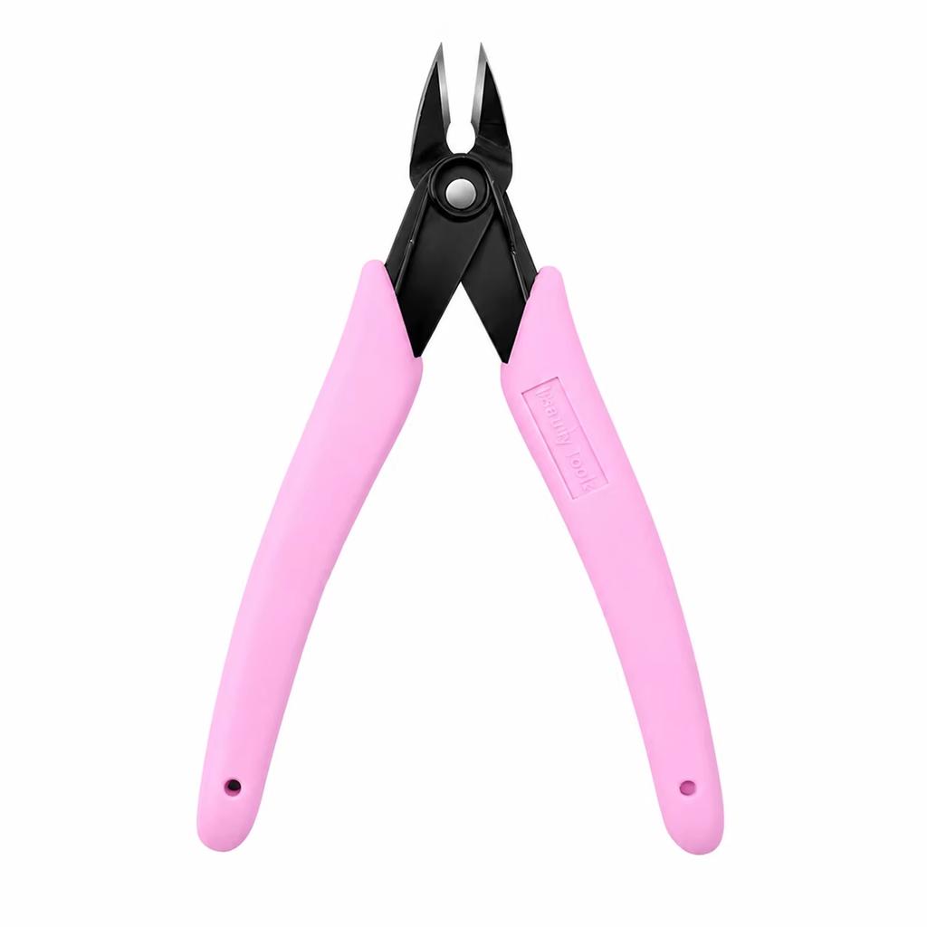 Portable 1pcs Rhinestone Remover Pliers Nail Art Scissors Stainless Steel Rhinestone Remover Nipper Professional Nail Decorations Tools for Home Use