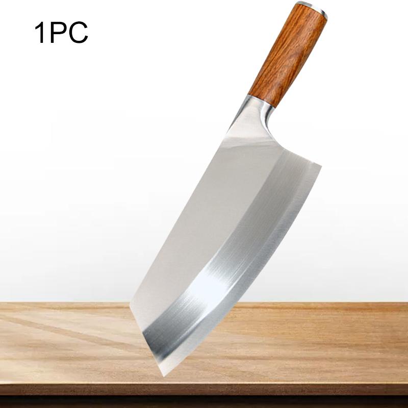 Professional Chef Knife High Carbon Stainless Steel Laser Slicing Meat Cleaver Knives Ultra Sharp Kitchen Knife Butcher Cooking