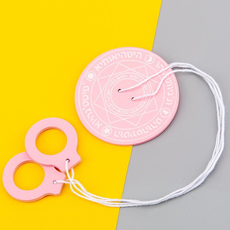 

Wood Gyro Flywheel Cute Cartoon Classic Wooden Small Gyro Desktop Spinning Top Toys Kids Children Early Educational Toy Gifts