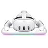 [Compatible with All Meta Quest Series] Multi-VR Charging Stand Meta Quest Desktop Dock Accessory (Type-C Fast Charging with LED Light)