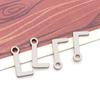 Stainless Steel 26 English Letter Pendant Charm for DIY Bracelets and Necklaces