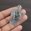Natural Star Galaxy Gemstone 925 Sterling Silver Jewelry Designer Pendant 2.05" AJP-2283