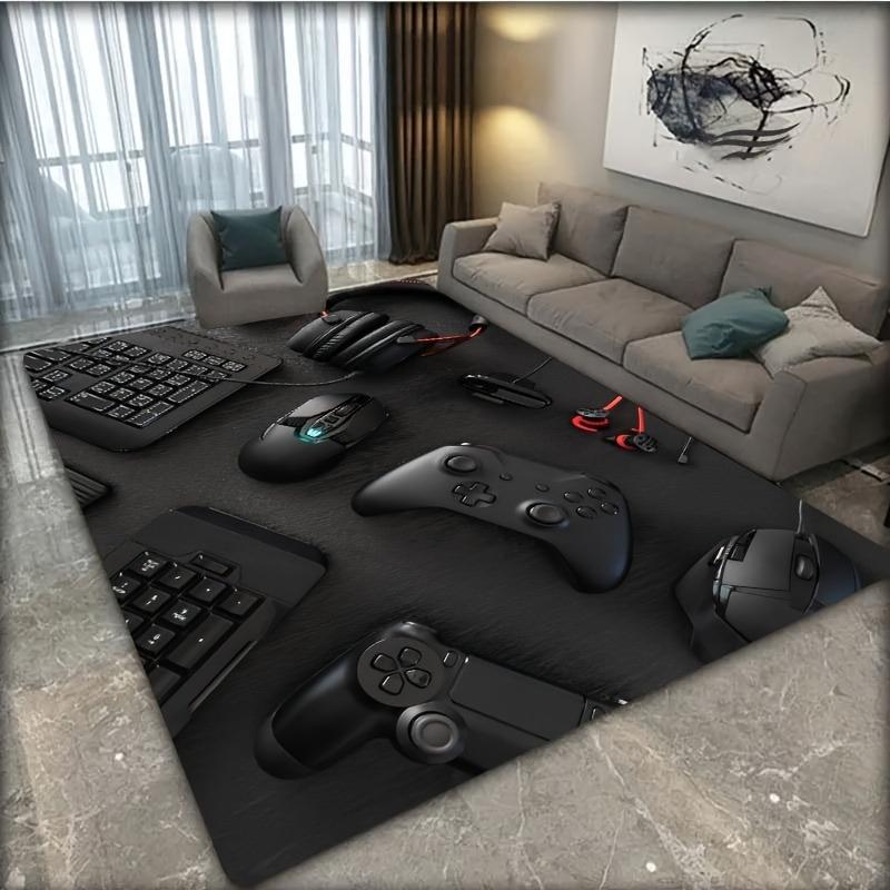 3D Game Console Controller Carpet for Living Room Children's Bedroom Crawling Mat Non-Slip E-sports Hall Decor Rug Home Doormat