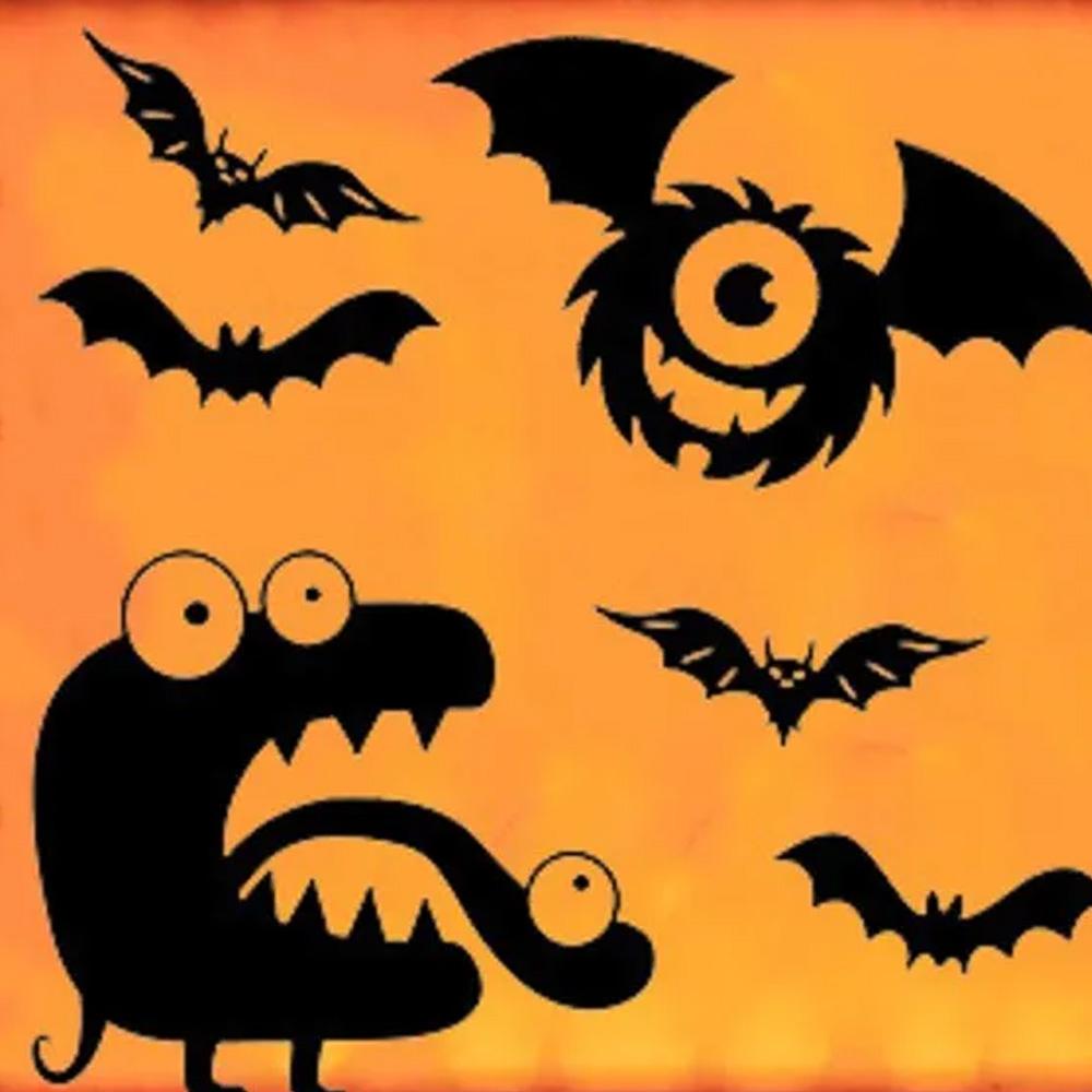 Halloween Window Sticker Ghost Ghosts Devil Shop Window Door Stickers Glass Decal Home Halloween Party Decoration