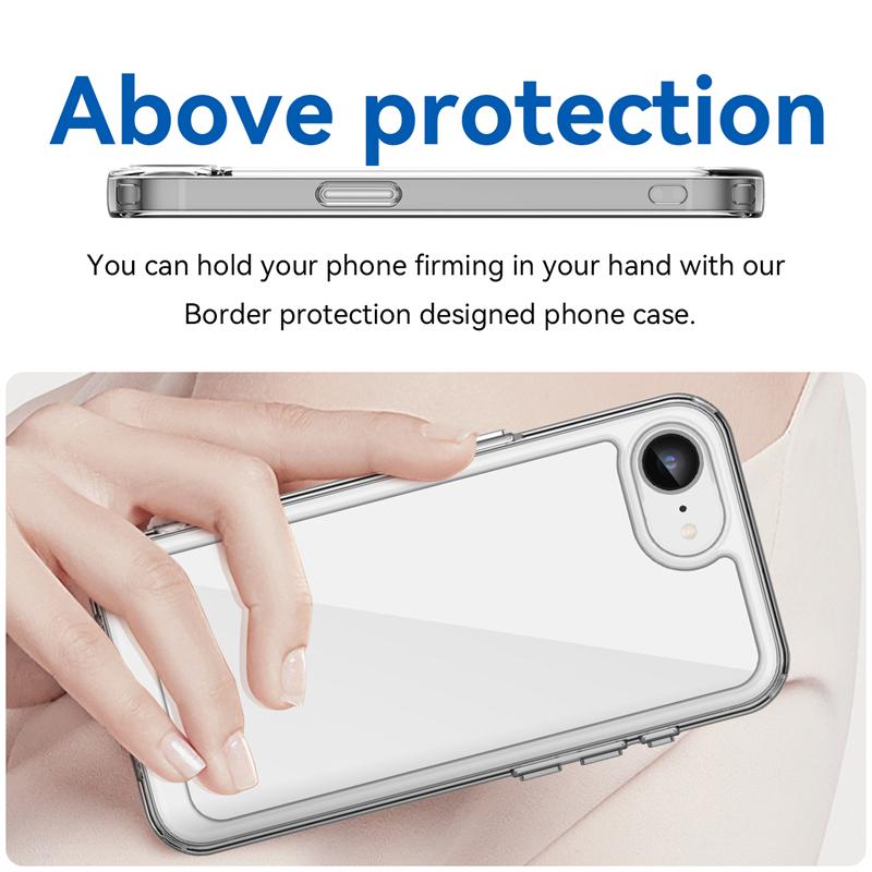 Für iPhone 16e Hülle Luxus Silikon Klarer Stoßfänger Für iPhone 16 e Hülle TPU Stoßfestes Handyhülle Für iPhone 16e Abdeckung