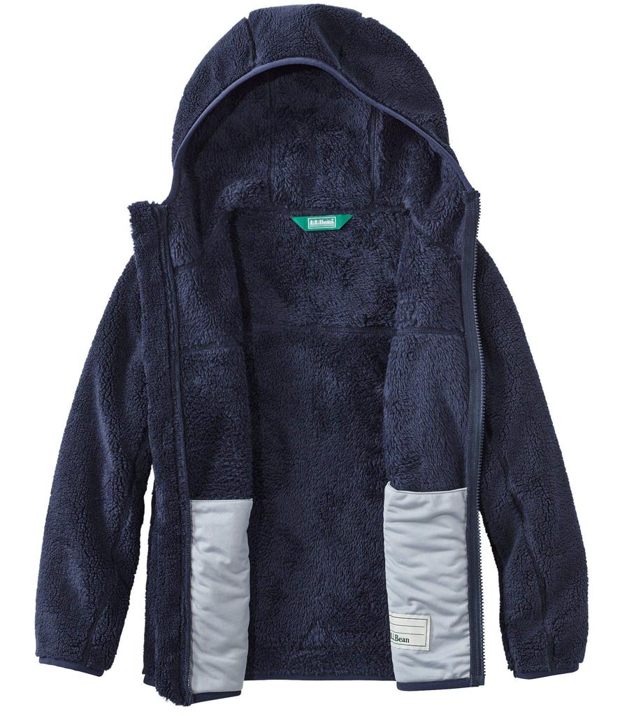High Pile Big Bright Navy 0TWL822008 L.L.Bean Kids' Fleece, Kids, XL, Blue,