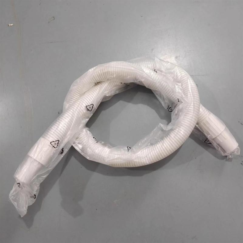 Wysokowytrzymały Elastyczny Wąż Podciśnieniowy Przedłużka Wąż do Odkurzacza Mokro-Suchego z Obrotowym Kołnierzem Wymienny Element Węża