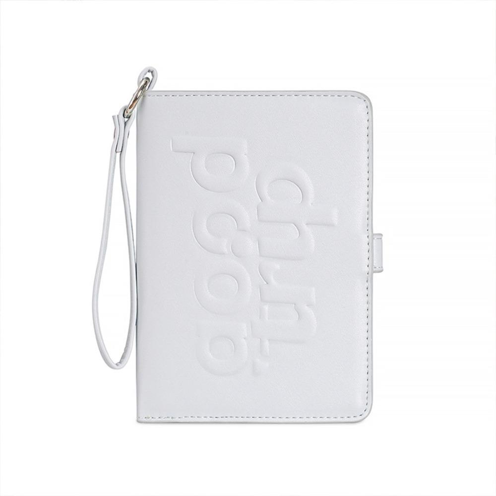 Card Holder Passport Clip Letter Travel Wallet Portable PU Passport Bag Travel Accessories