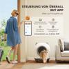 Self-Cleaning Cat Litter Box with App Control, 80 L, Odor Elimination, for Multiple Cats