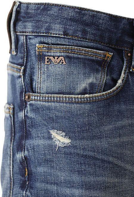 Emporio Armani Men's Jeans Denim Pants BLU J06 - Size: 36