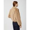 Cc Collect. Zip Up Fur Jacket C254psj311