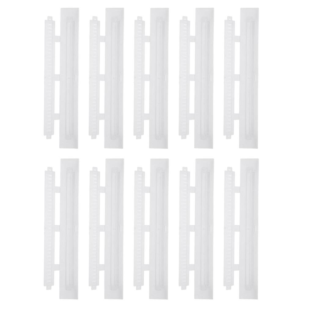 10pcs Plastic Beetle Blaster Beehive Beekeeping Tools Reusable Clear Hive Beetle Traps Buckle