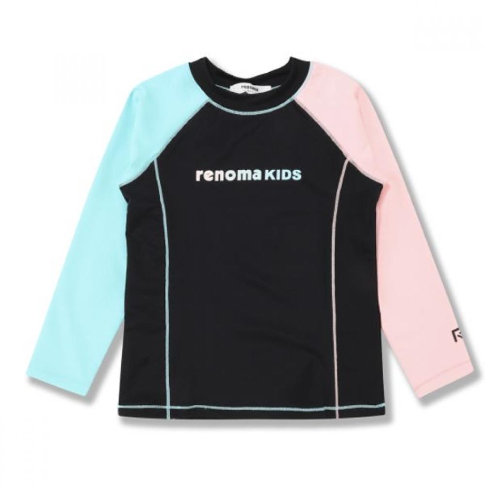 

[renoma Kids] Girls Color MaTching Black FuncTional T shirT r1865T583 R1865T583_02 (black)/110