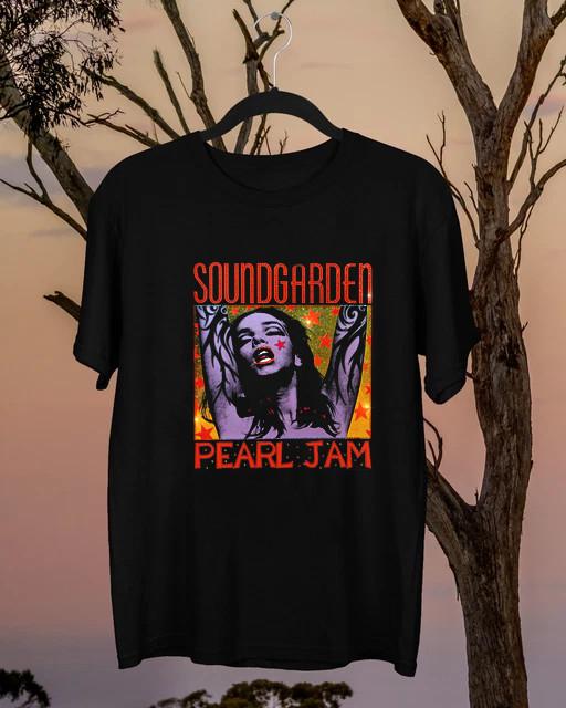 Rare SoundGarden Bands Gifts For Fans Unisex Shirt Black All Size D2374 S разноцветный