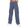 Cargo Pants For Women High Waisted Wide Leg Casual Pants Streetwear Trousers With  Pockets
