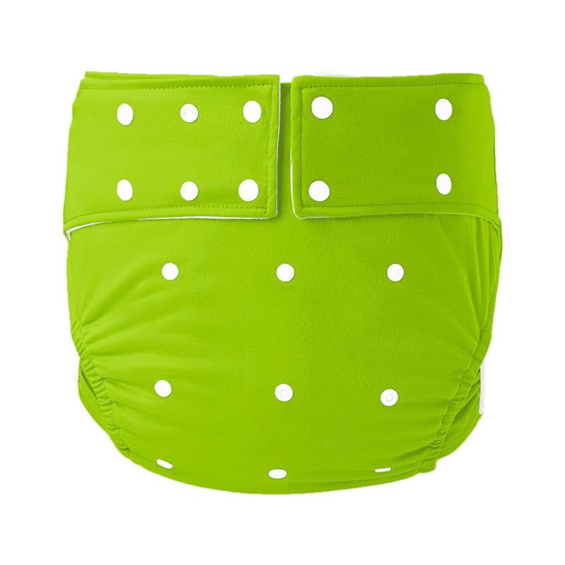Adult Incontinence Cloth Diaper Cover - Adjustable, Anti-Leakage Pants for Bedridden Care