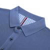 Herrpiké Långärmad Högkvalitativ Business Casual Topp Höst HerrT-shirt Tunn Broderad Genomgående