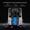 Air Purifier for Home Smart Display Negative Ions H13 HEPA Filter 26dB Filtration System Air Cleaner Pet Hair Bedroom