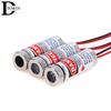 1Pcs 650nm 5mW Red Point/Line/Cross Laser Module Head Laser Tube 3v-5v Dotted Laser Head Used For Red Light Laser Pointers
