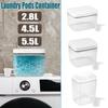 2,8 l/4,5 l/5,5 l Großes Fassungsvermögen Waschmittelpods Haushalt Waschmittelpods Behälter Automatischer Pop-Up Spülmaschinenpod-Halter