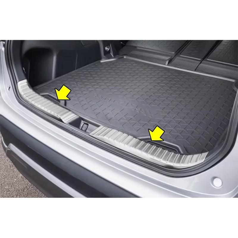 Para Toyota Yaris Cross 2024 Protetor de Soleira do Porta-Malas Traseiro Placa de Pé Cobertura de Proteção Acabamentos Acessórios para Carro