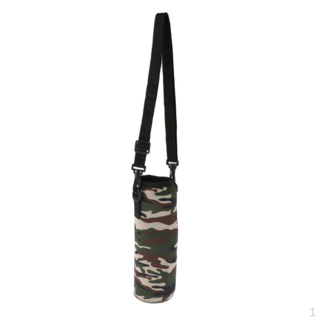 Bottle Carrier Holder Neoprene with Detachable Strap
