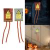 Halloween Prank Prop Simulated Voltage Switch Spooky Horror Sound Touch Activated for Living Room Bar Holiday Kids Room Outdoor