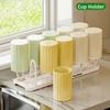 U-shaped Telescopic Dish Drying Rack Adjustable Detachable Kitchen Storage Shelf Plastic Space Saving Bowl Rack
