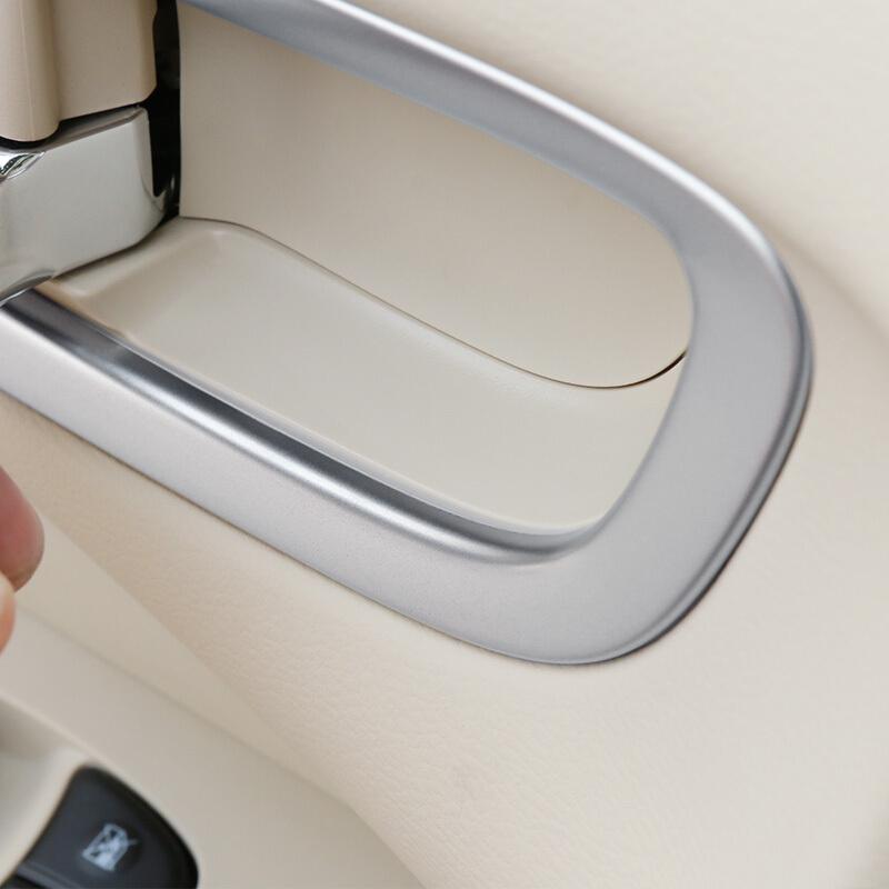 2015 2016 2017 2018 For Nissan Murano ABS Chrome Car Inner Door Bowl Protector Frame Cover Trim Car Interior Accessories Styling