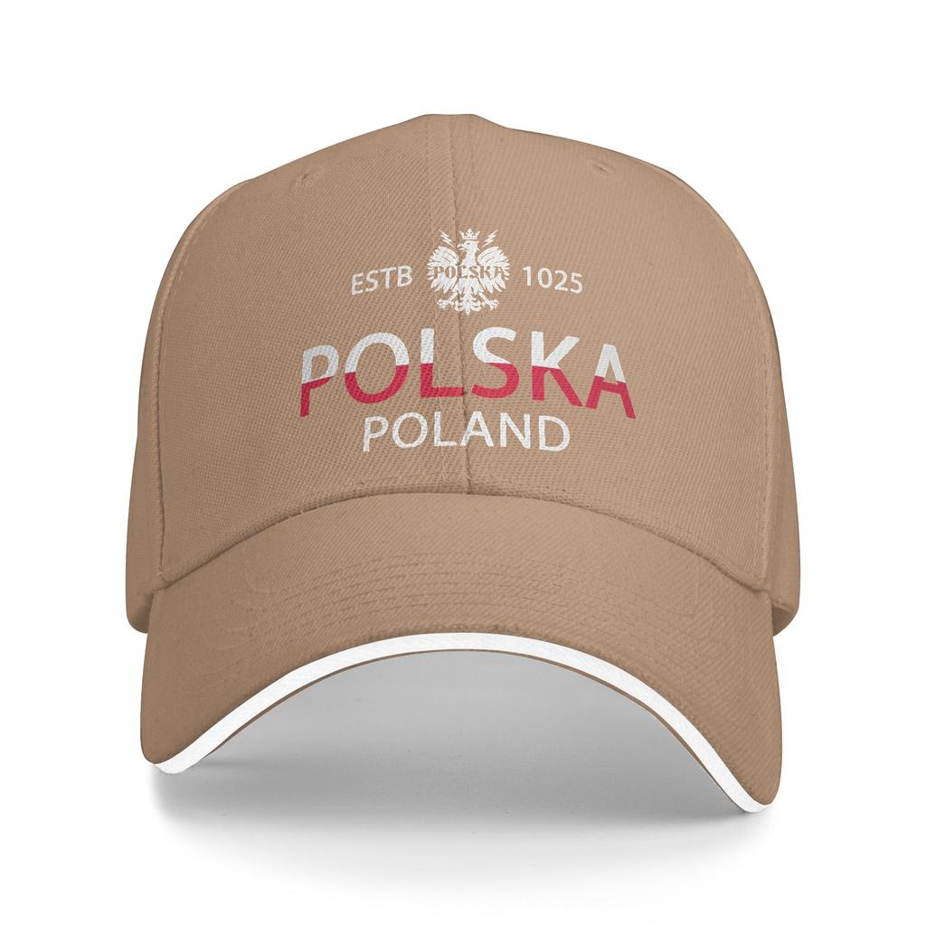 Polish Eagle Polska  Sun Baseball Cap Summer Couple Women  Design Trucker Hat Breathable y2k Funny Hunting Camping Baseball Caps
