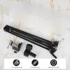 BHBL 2 Pcs Boom Mic Arm Desk Microphone Stand with 3/8Inch Screw Mount Clamp Storable for Light Mics Podcast Gaming Recording