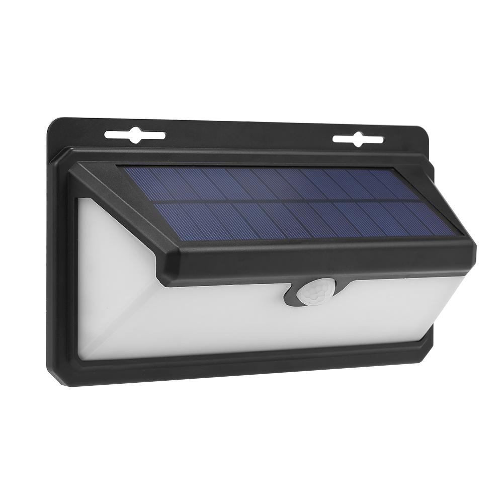 Solar Sensor Wall Lights, 97 LEDs Waterproof Solar Powered PIR Motion Sensor Energy Saving Night Lights for Garden, Fence, Patio, Driveway