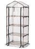 Takeda Corporation 70 X 49 X 160 Cm Vinyl Greenhouse 4 Shelves [Greenhouses, Gardening, Shelves] Beige/black Shelves, KOST-4M