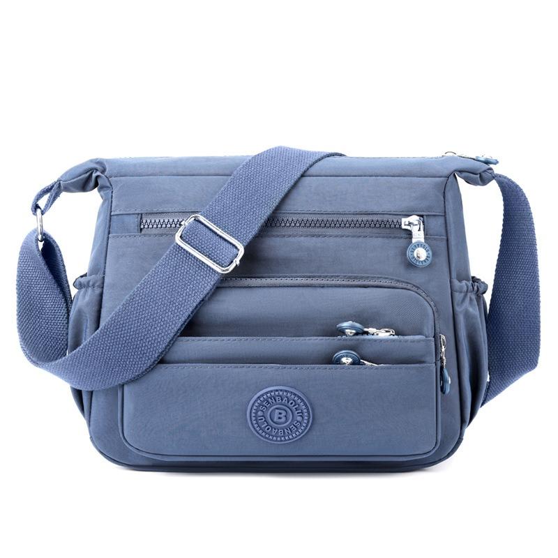 Nylon Fabric Crossbody Waterproof Casual Canvas Bag