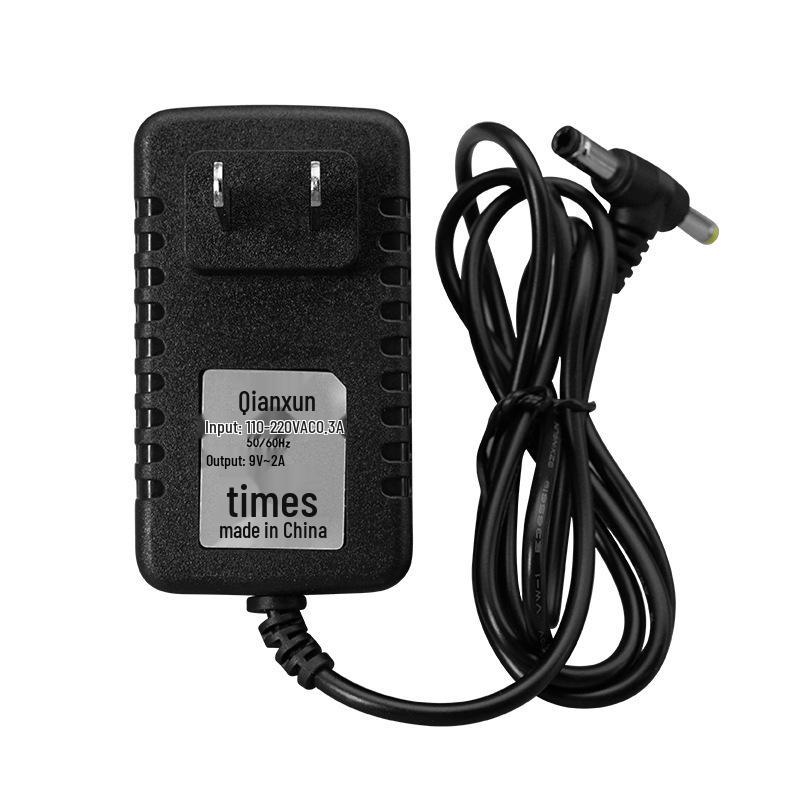 Adaptador de Alimentação 12V/9V 2A para Set-Top Box com Conjunto de Fita LED e Motor